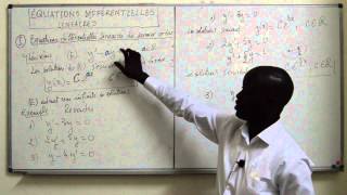 Course - Terminale - Série S - Mathematics: Linear Differential Equations Suite 1