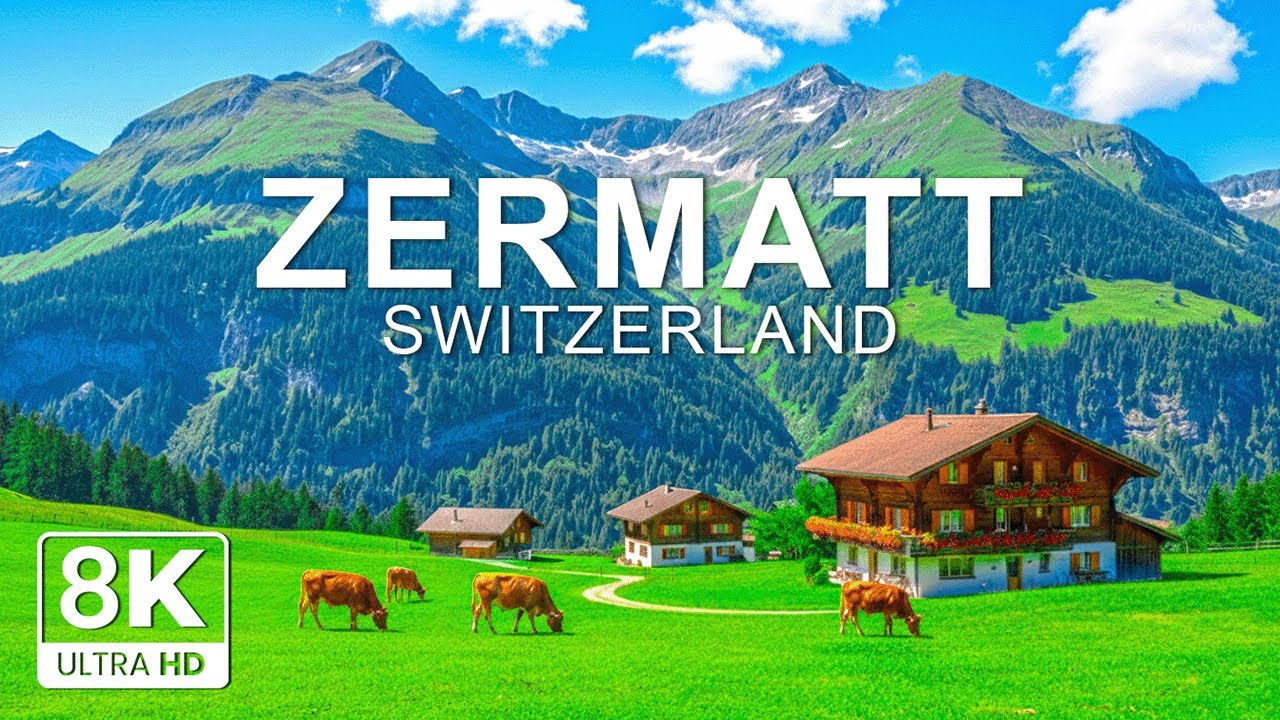 [ 8K ] Zermatt Switzerland | A Breathtaking Alpine World Beneath the Legendary Matterhorn