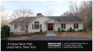 Welcome To 4 Horse Neck Path, Lloyd Neck, NY | Priced at $2,695,000 | Scott Van Son