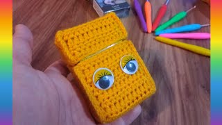 super🎁 knitting crochet ideas gifts box for cigarette make and sell💰💰💰
