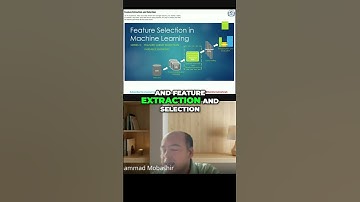 Machine Learning: Feature Extraction & Selection Explained! #shorts #data #reels #viral #datascience
