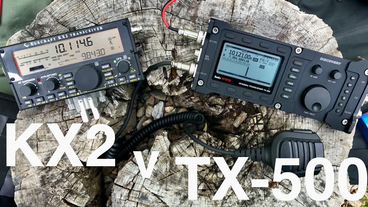 Comparing the lab599 Discovery TX-500 with the Elecraft KX2. Which one  should you choose? 