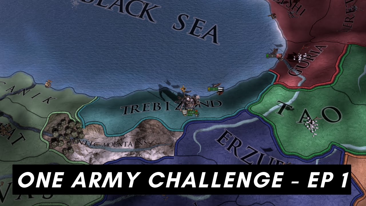 One Army Against the World - Trebizond No Allies Challenge Ep. 1