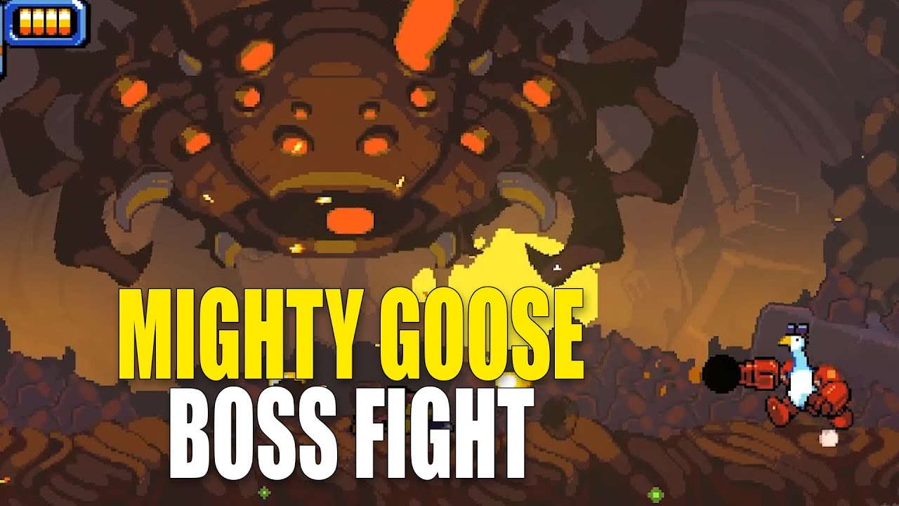 Mighty Goose - Stage 4 Walkthrough + Boss Fight