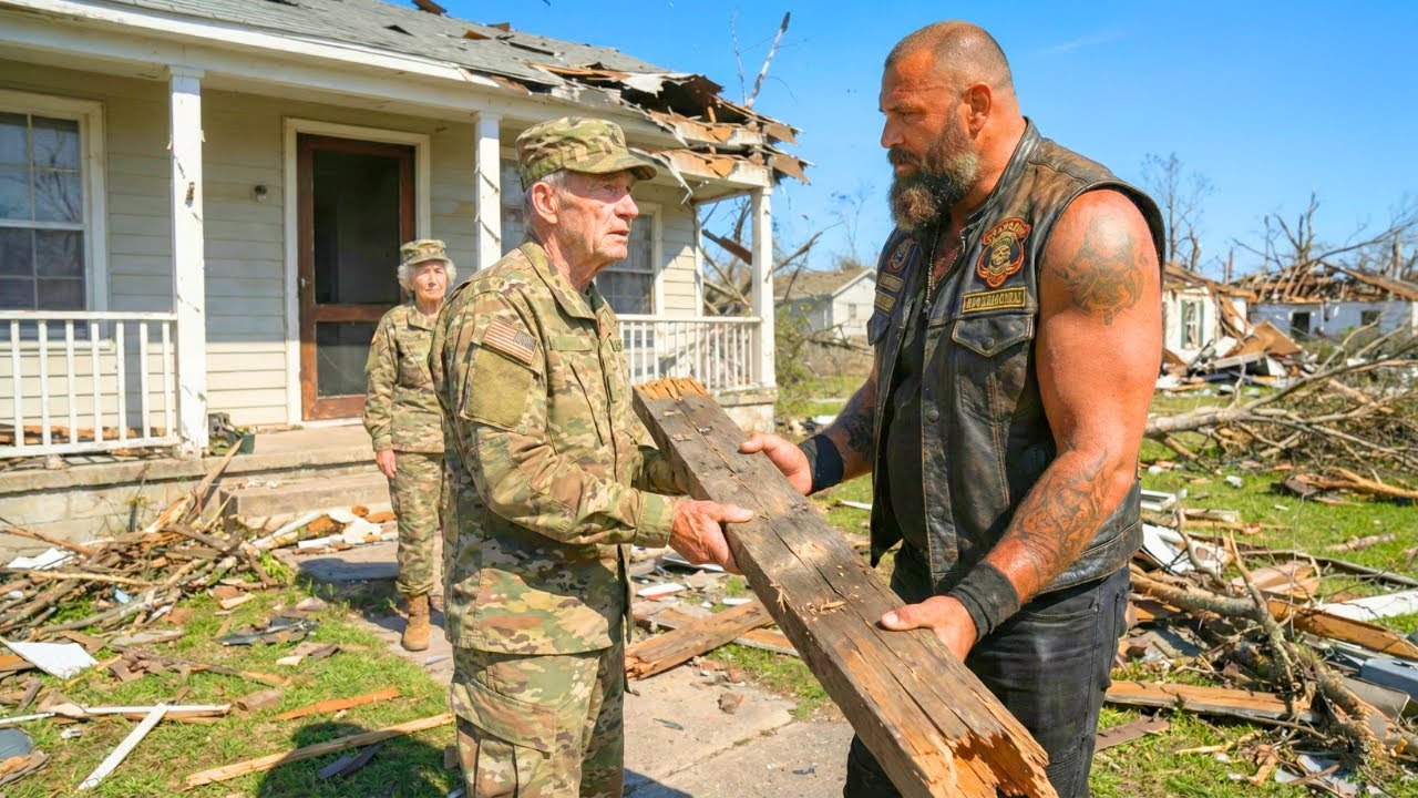 'Stop,I Got This' the Biker Told the Elderly Veteran Couple —His Next Move Left Everyone Speechless