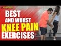 Best and Worst Knee Pain Exercises
