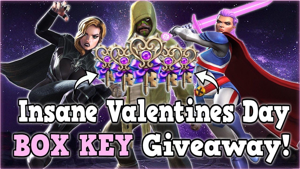 УЧАСТВУЙТЕ ЗДЕСЬ! Разыгрываем 5 ключей от коробок ко Дню святого Валентина! | Конкурс Marvel