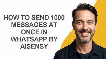 How to Send 1000 Messages at Once In Whatsapp By Aisensy - KevinHowTo