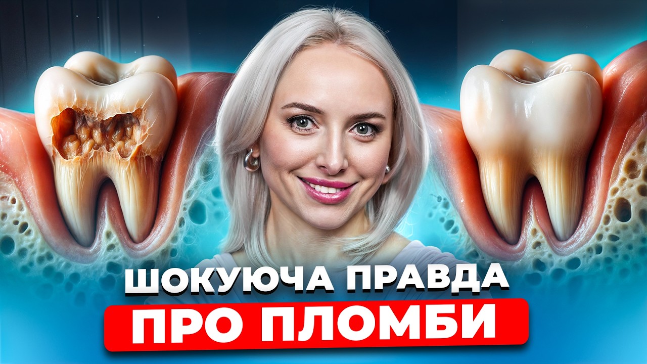 ВСЯ ПРАВДА про ПЛОМБИ. ЯКІ можуть НАШКОДИТИ вашому ЗДОРОВ'Ю? Як виявити КАРІЄС на РАННІЙ стадії?
