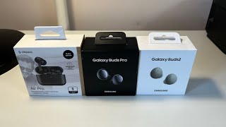 Лучшие наушники из линейки Самсунг - Samsung Galaxy Buds 2, 7500 рублей