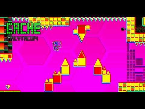 My most unique level? CACHE by SpicyTaco14 (me) | Geometry Dash 2.2