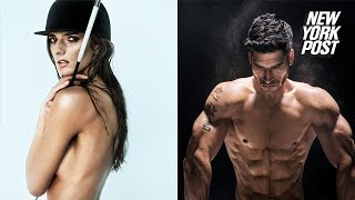 Download Lagu Naked athletes show off their perfectly sculpted bods for charity | New York Post MP3