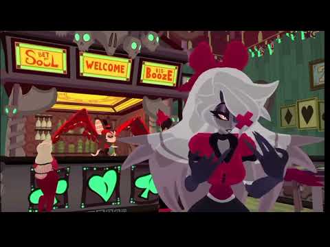 ANGEL DUST COMPRA ROPA 【Hazbin Hotel】
