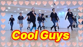 Cool Guys Line Dance (Lilian, Asbar, Alief) Phrased Intermediate 