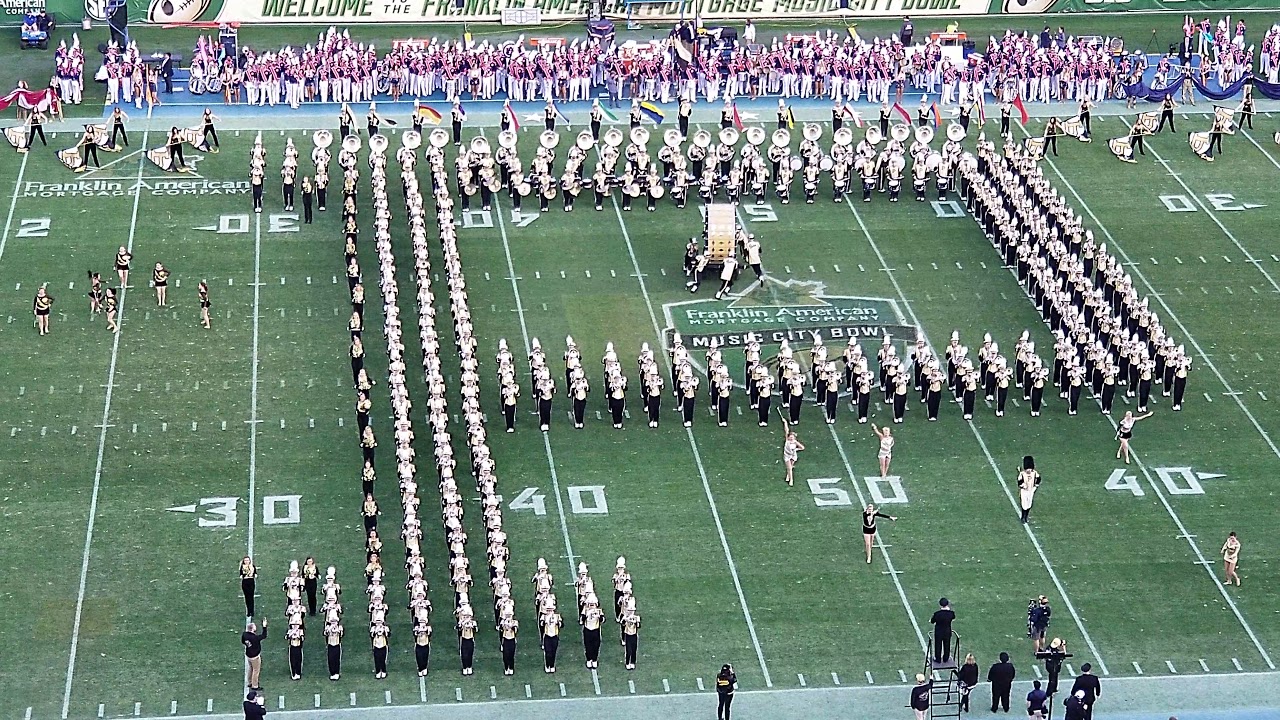 Purdue AAMB half time Music City Bowl 2018 YouTube