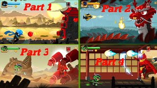 Ninja Dash Run Epic Arcade Offline Game: Fighting With All Boss Latest Version {Android} GamePlay. screenshot 4