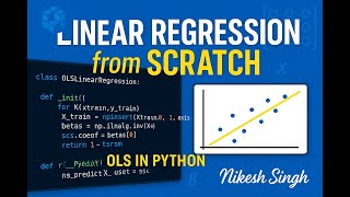 linear regression with ols   Made with Clipchamp