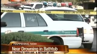 FD: Baby left unattended, pulled out of tub in Glendale