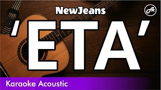 Video thumbnail of "NewJeans - ETA (SLOW karaoke acoustic)"