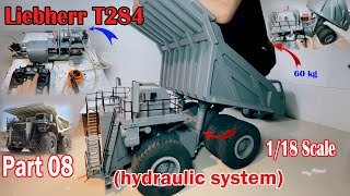 Homemade hydraulic system for Liebherr T284 car, from PVC, scale 1/18 | Part 08 | NHT creation