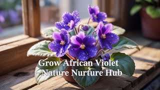 The Secret to Thriving African Violets — A Beginner’s Guide to Perfect Indoor Blooms”