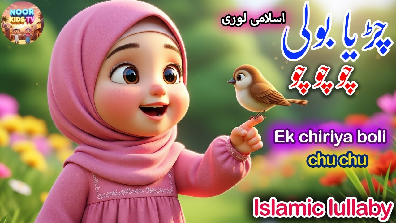 Chirya Boli Chuu Chuu | Allah Hoo Allah Hoo | Peaceful Sleep | Soothing Islamic Lullaby for Kids