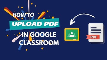 How did upload pdf in google classroom in tamil