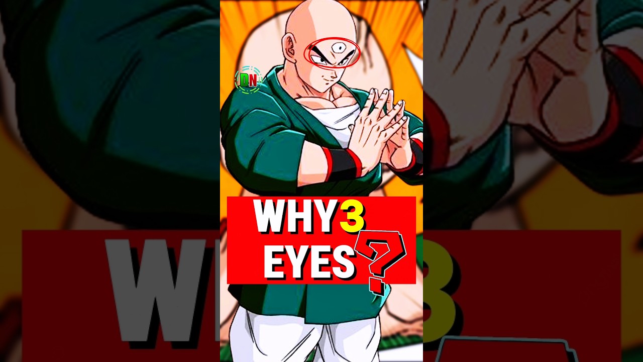 WHY does Tien have 3 eyes?😗