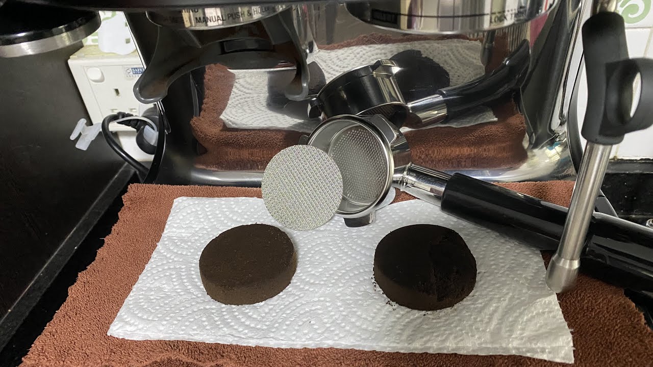 Puck Screen "Tests" Breville Barista Pro YouTube