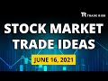 Swing Trade Ideas for June 16, 2021 - Lamorak buys General Electric on the pullback retest