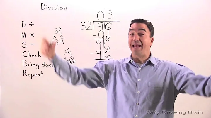 Division: 2 Digit by 2 Digit / My Growing Brain