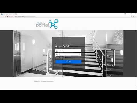 Access Portal 3 0   Site configuration