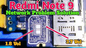 Redmi note 9 Network problem Solution || 4G network ic replace @GsmYusufPathan