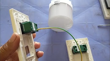 Đấu Mạch Đèn Cầu Thang Điều Khiển 1 Đèn 2 Vị Trí