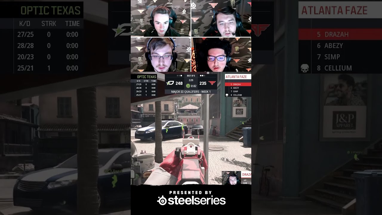 COMMS During FaZe Vs OpTic 