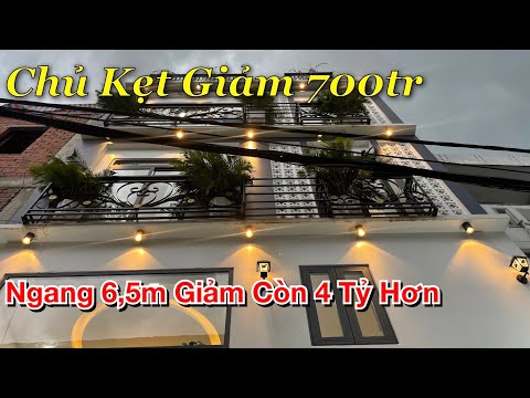Video Bán Nhà Gò Vấp| Nhà Phố Ngang 6,5m Giá Rẻ Chỉ 4 Tỷ Hơn... - youtube