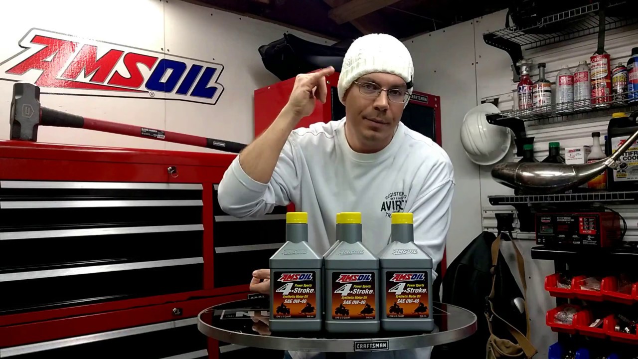 Amsoil 0w40 Formula 4 Stroke Power Sports Atv Snowmobile Engine