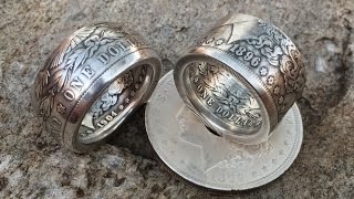 Coin Ring "Swedish Wrap Method" vs. the "Fat Tire" Look, a Side-by-Side Comparison