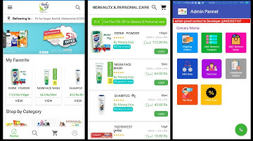 E Commerce app / Shopping app for android High quality UI, Cool Features Grocery, Fruits, Vegetables