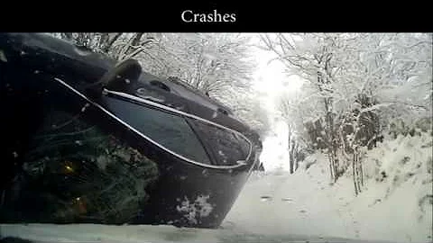 Snow Crashes | Snow Accidents Caught On Tape | Car Crashes