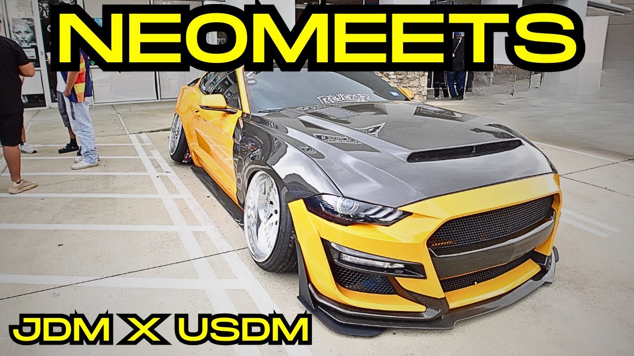 NEOMEETS CAR MEET! JDM & USDM COLLAB!! - YouTube