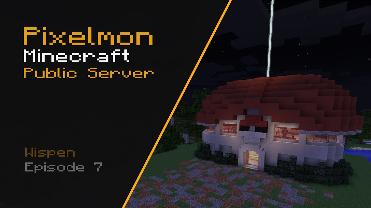 PARTY IN THE POKE-CENTER! | Pixelmon (Public Server) | Ep. 7