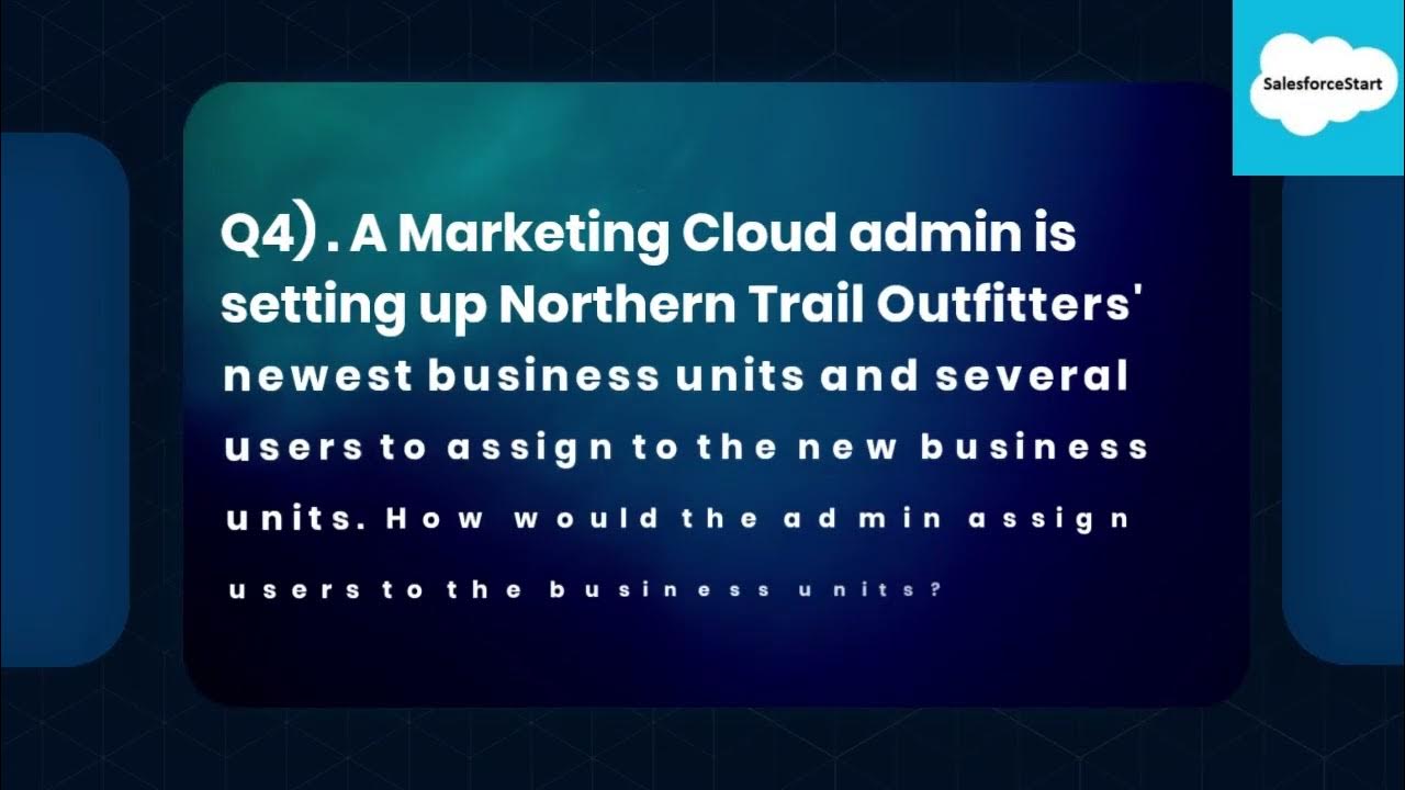 Marketing-Cloud-Administrator Prüfungsfrage