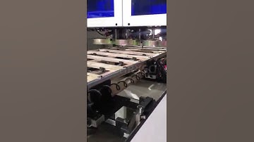 horizontal wood srtriger pallets nailing machine - easy to operate with clean energy of photovoltaic