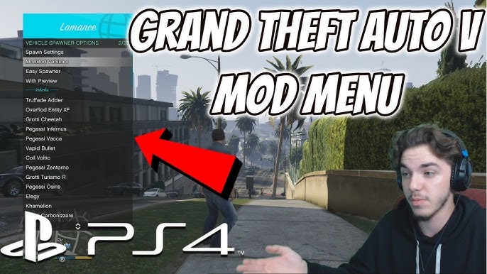 GTA 5: PS4 MOD MENU SHOWCASE (NEXT GEN MODDING) STORY MODE ONLY