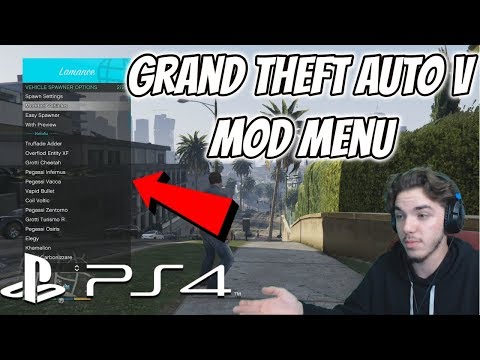 How To Install A GTA 5 Mod Menu On PS4 PlayStation 4 Jailbreak