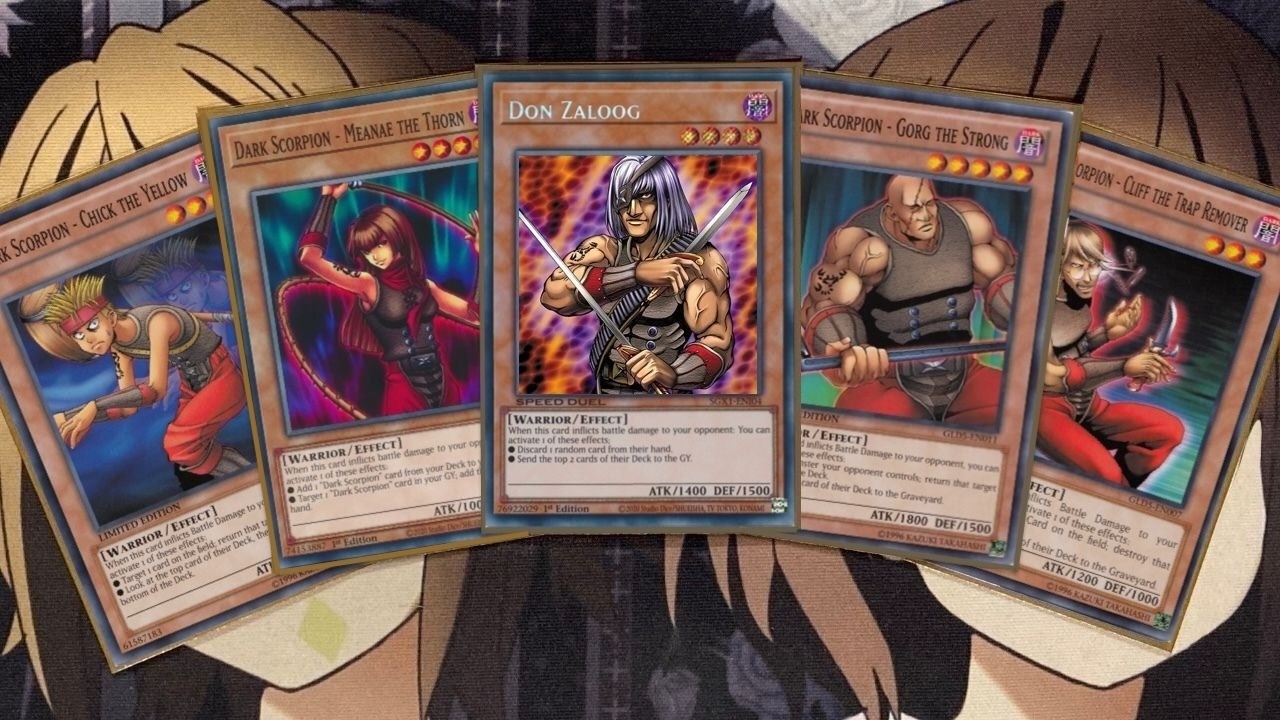 yugioh dark scorpion cards YGO Custom up on your side of the field Dark Scorpion - Meanae the