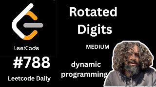 Rotated digits | leetcode 788 | DP| HINDI