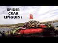 SPIDER CRAB LINGUINE - Catch &amp; Cook - Spearfishing Cornwall UK!!