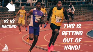 THIS could DESTROY the Penn Relays?! || He BROKE the HS record, and STILL LOST to Jamaica!